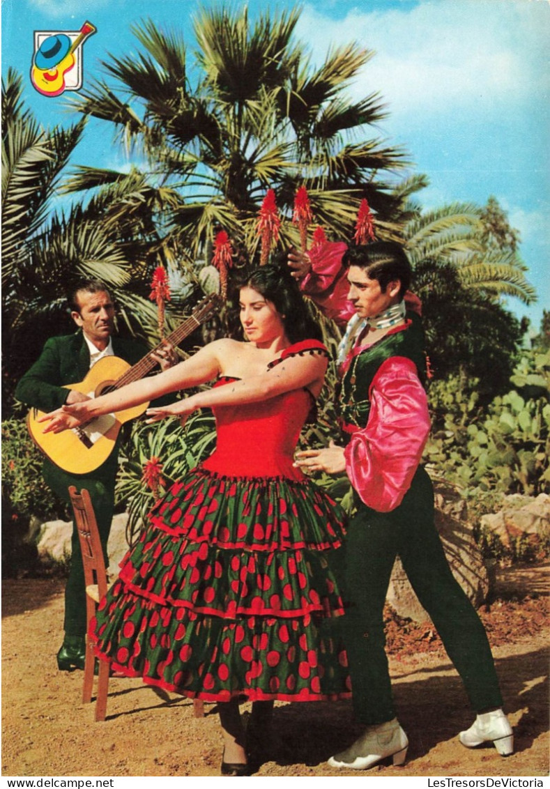 FOLKLORE - Danses - Flamenco - Carte Postale - Dans