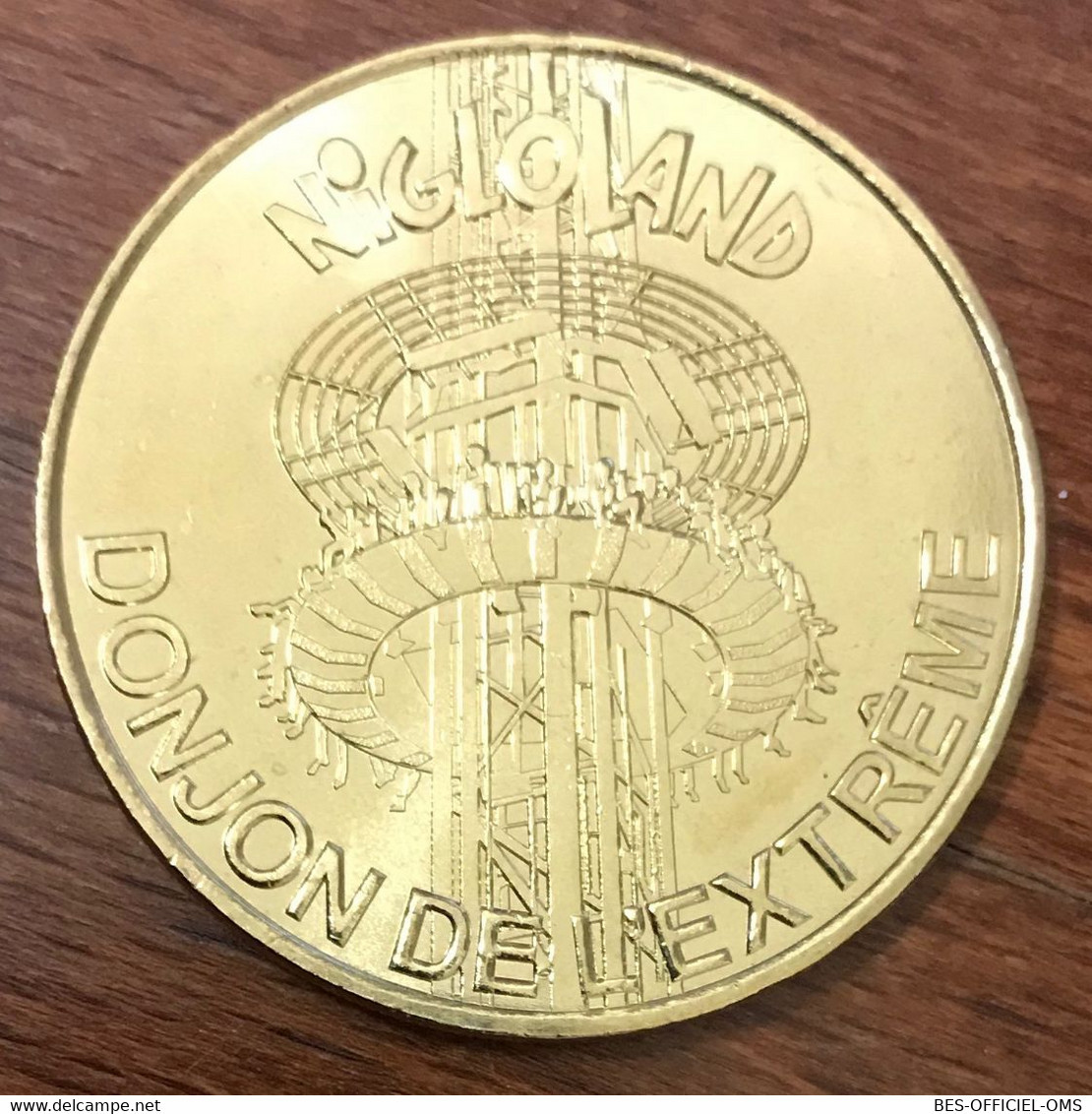 10 DOLANCOURT NIGLOLAND DONJON DE L'EXTRÊME MDP 2016 MÉDAILLE MONNAIE DE PARIS JETON TOURISTIQUE MEDALS COIN TOKENS - 2016