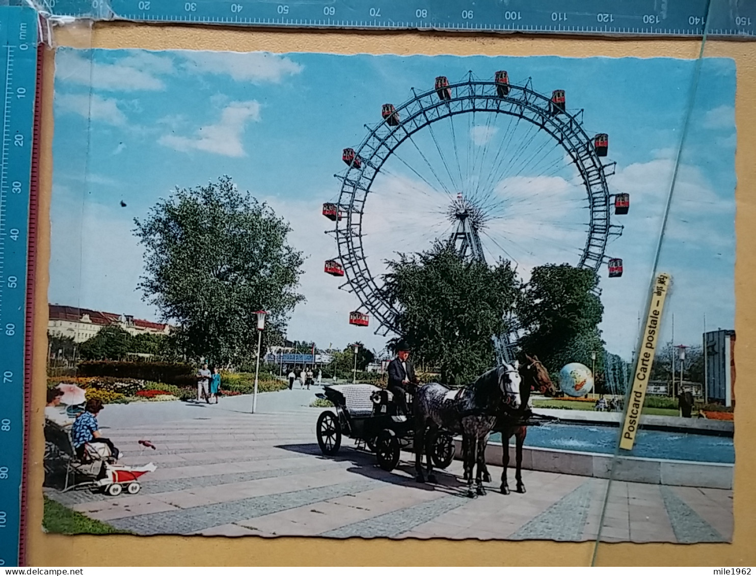 KOV 400-33 - WIEN, VIENNA, VIENNE, AUSTRIA, Fiacre, Fiaker, Horse-drawn Carriage, CALÈCHE, CHEVAL, PRATER - Prater