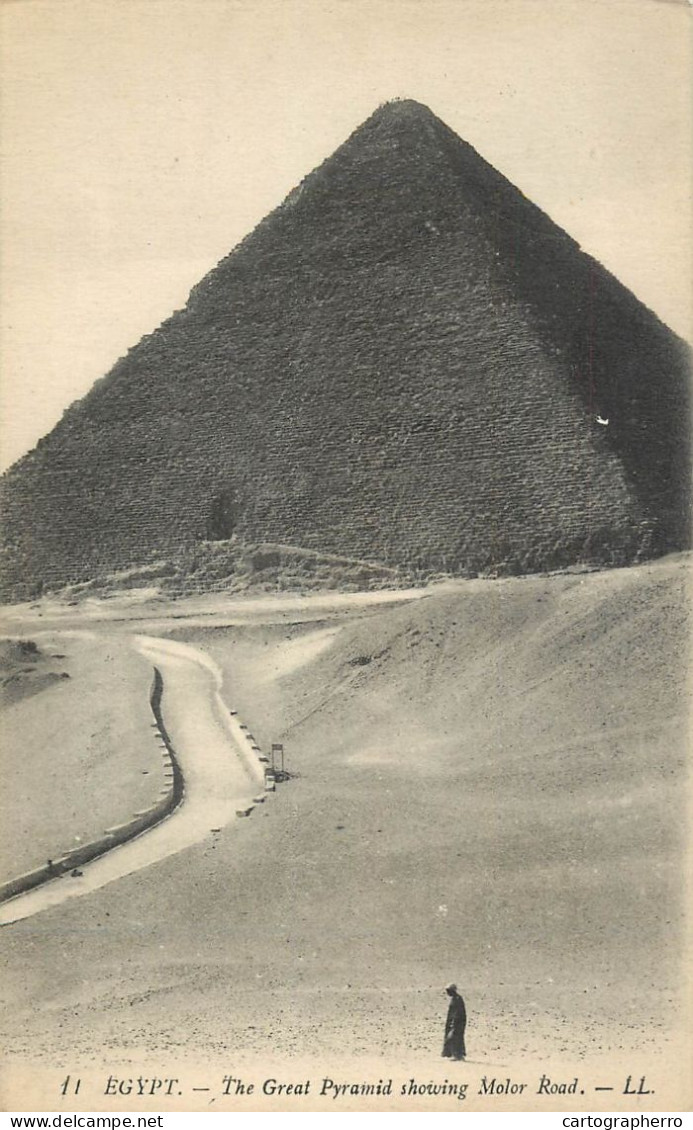 Egypt The Great Pyramid Molor Road - Pyramids