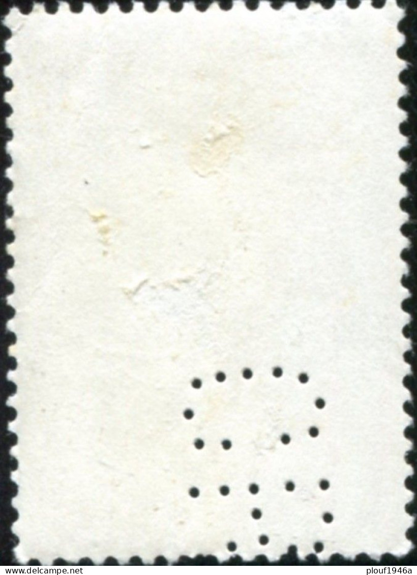 COB  811 (o)  Perfin / Perforé "C R" - 1934-51