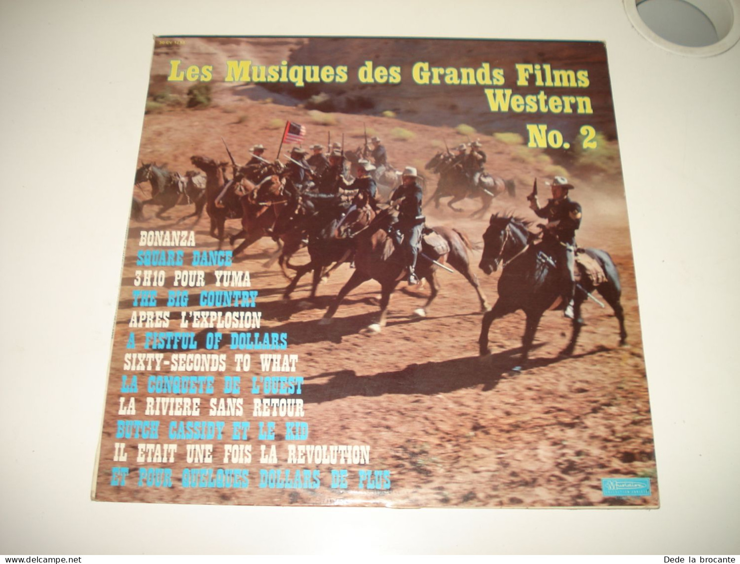 B12 / Musiques Des Grands Films Western No 2 – LP – 30 CV 1233 - Fr 1979  NM/EX - Filmmuziek