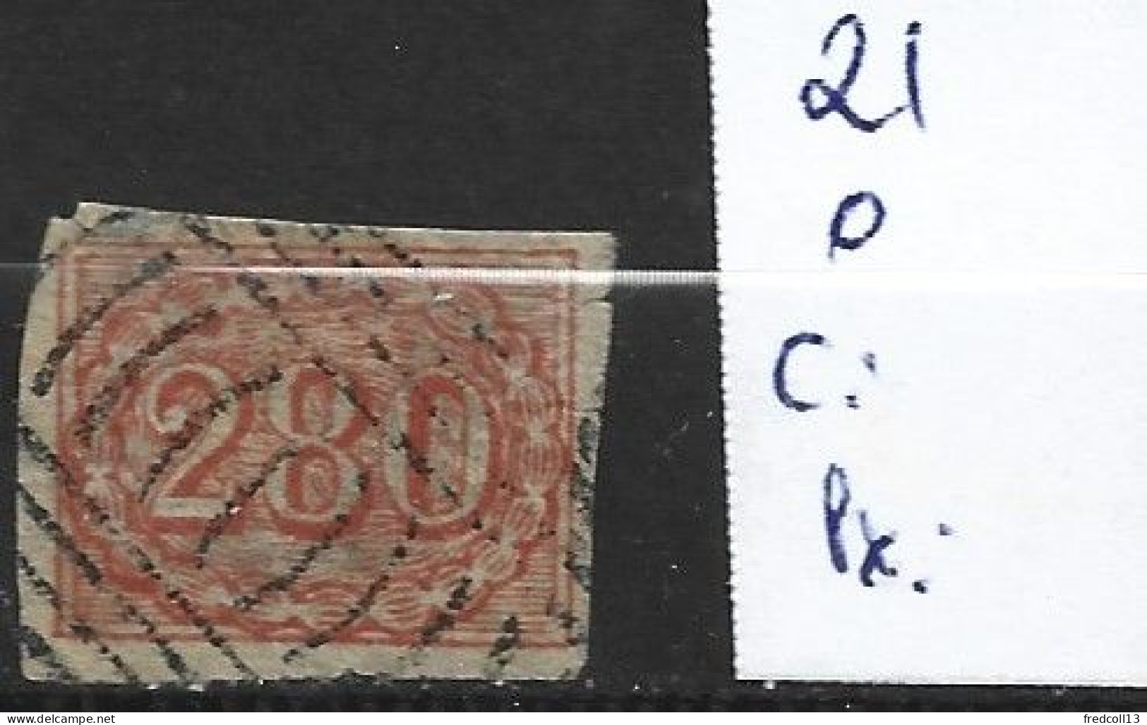 BRESIL 20 Oblitéré Côte 150 € - Used Stamps
