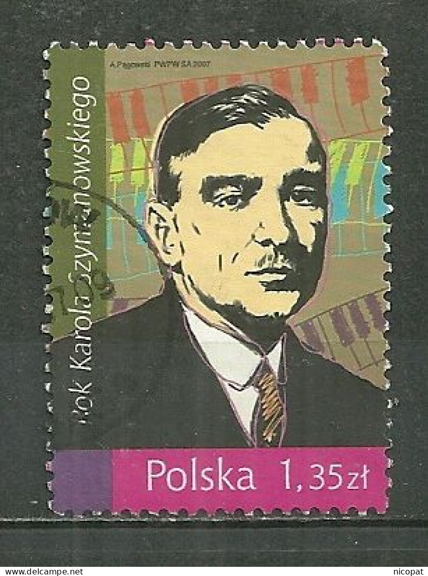 POLAND Oblitéré 4053 Karol Szymanowski Musique Musicien - Oblitérés