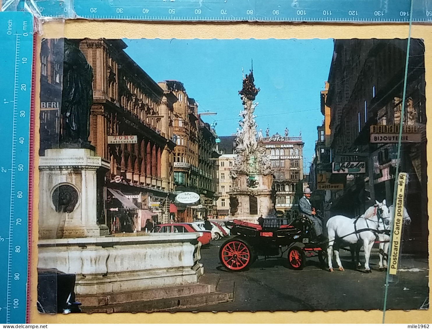 KOV 400-47 - WIEN, VIENNA, VIENNE, AUSTRIA, Fiacre, Fiaker, Horse-drawn Carriage, CALÈCHE, CHEVAL,  - Prater