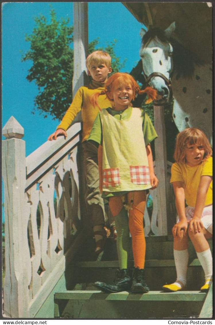 Pippi Langkous, Villa Kakelbont, 1972 - Briefkaart - Séries TV