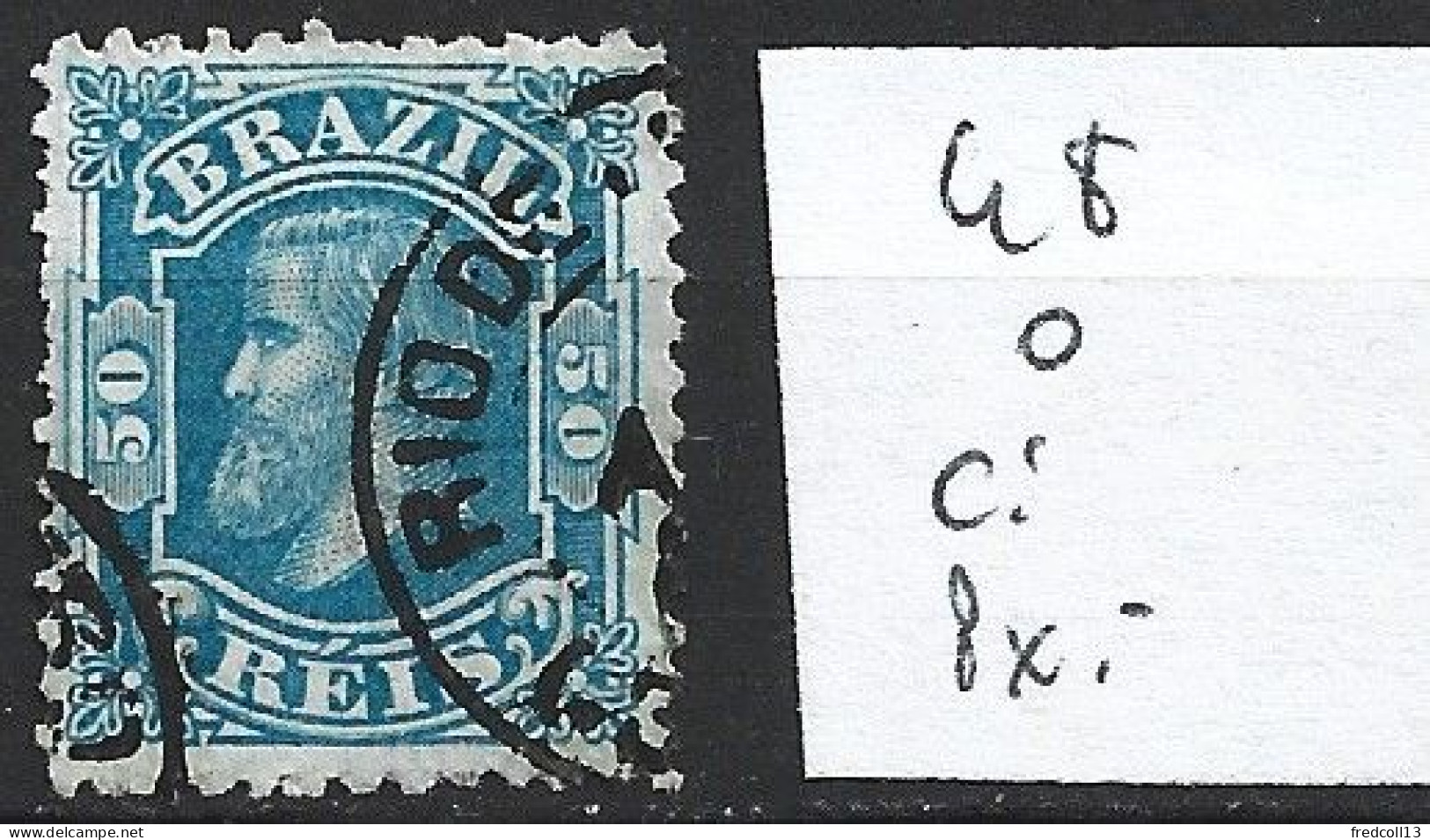 BRESIL 48 Oblitéré Côte 22.50 € - Used Stamps