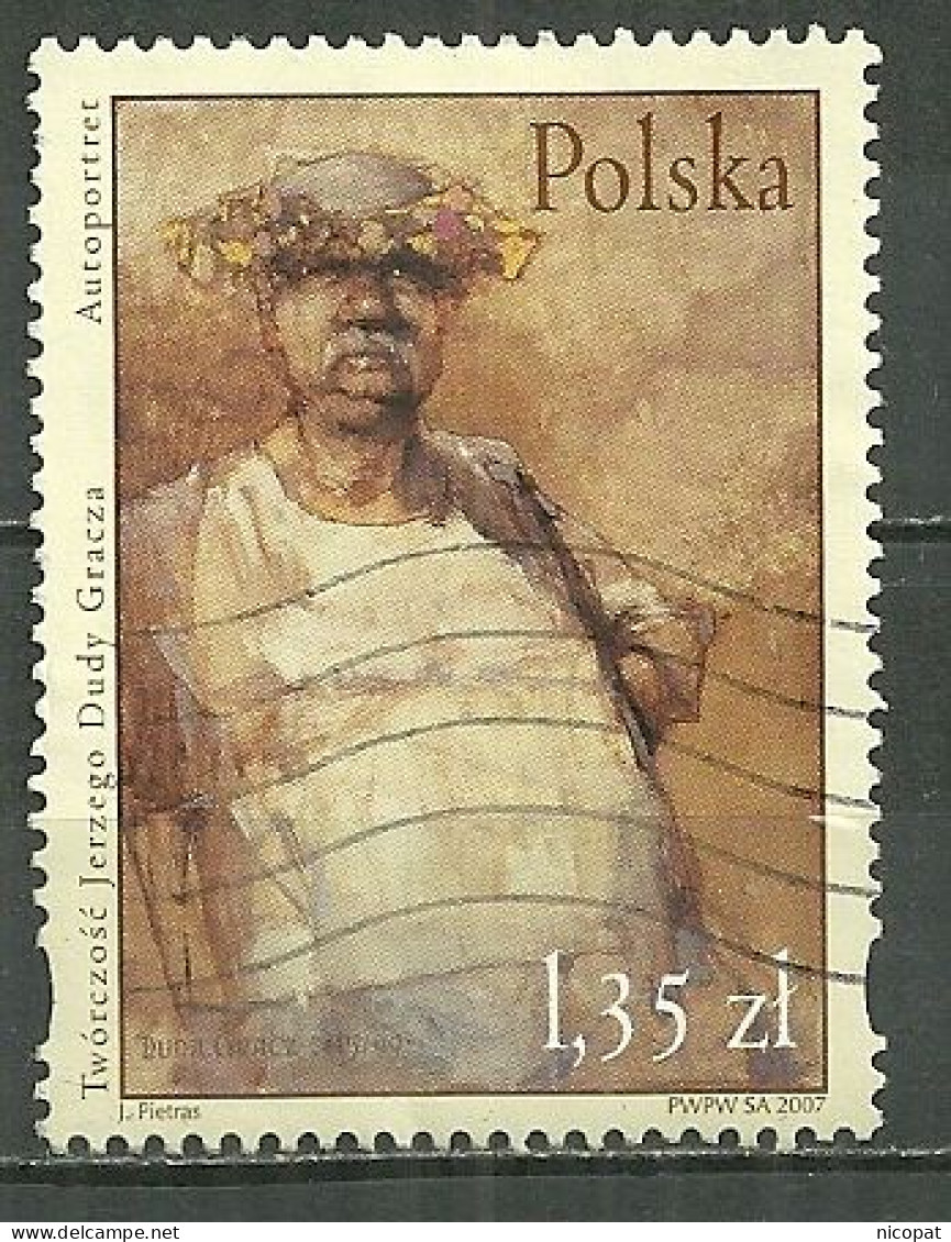 POLAND Oblitéré 4078 ART. HOMMAGE AU PEINTRE JERZY DUDA GRACZ. TABLEAU - Used Stamps