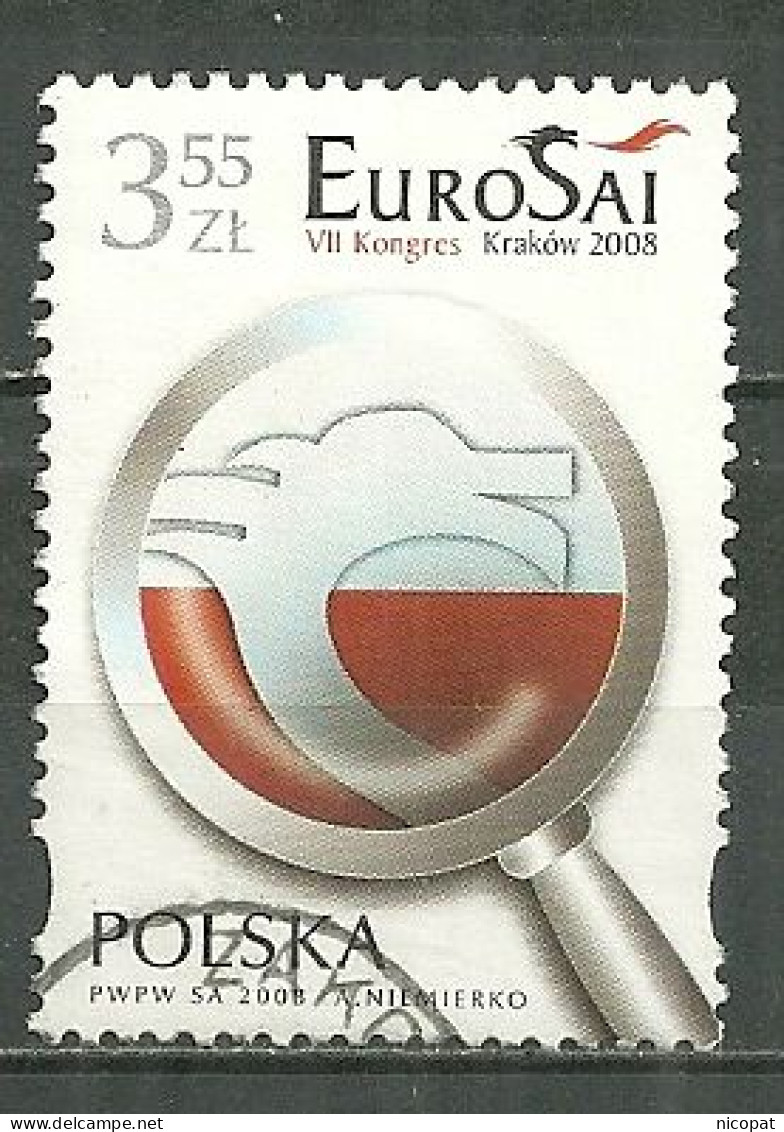 POLAND Oblitéré 4097 ORGANISATION DES INSTITUTIONS SUPERIEURES DE CONTROLE DES FINANCES PUBLIQUES D'EUROPE - Used Stamps