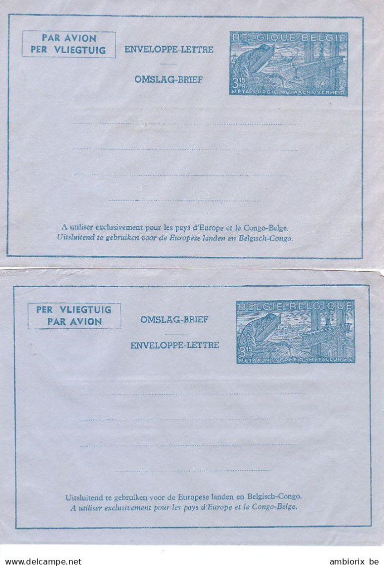 Aérogramme Série 1 - FN Et NF - Timbre à 3.15 - Aerogramme