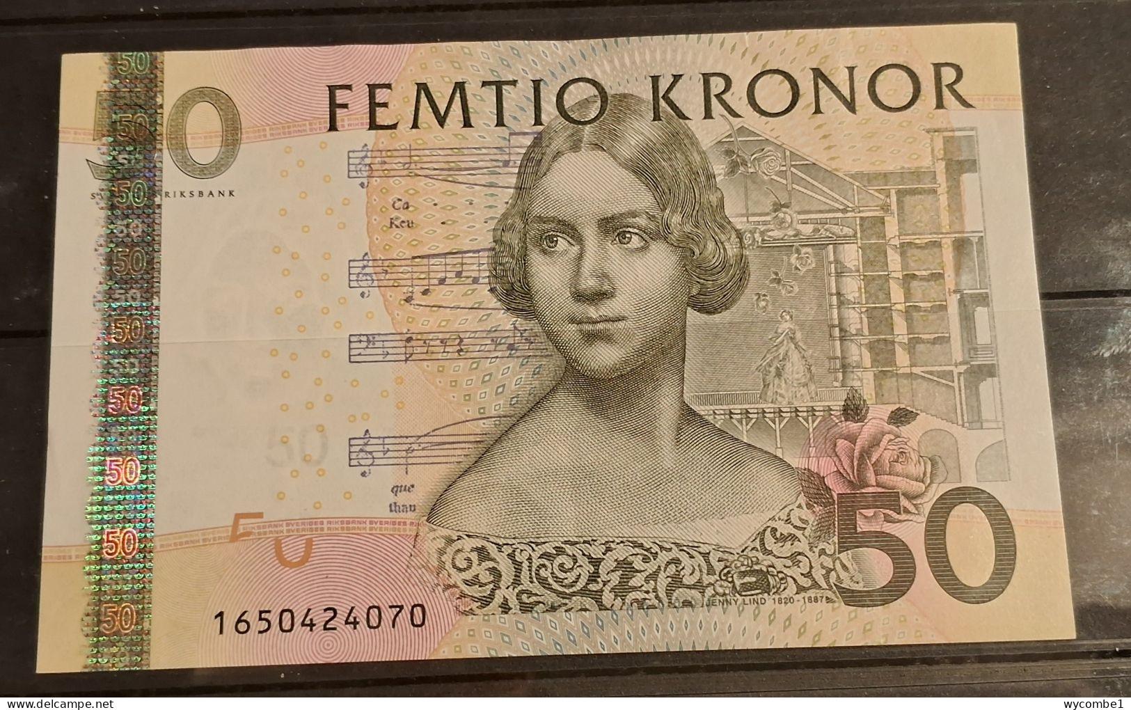 SWEDEN - 1986 50 Kronor XF Banknote As Scans - Suède