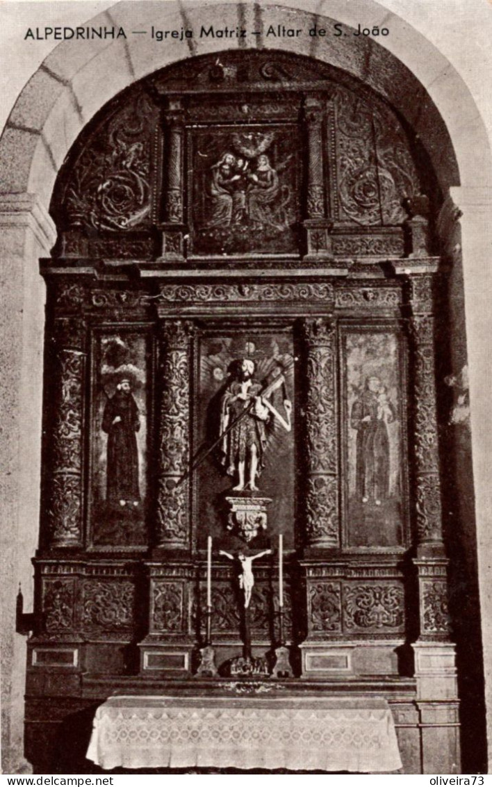 ALPEDRINHA - Igreja Matriz - Altar De S. João - PORTUGAL - Castelo Branco