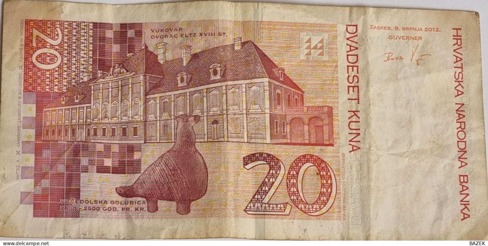 20 KUNA - Croatie