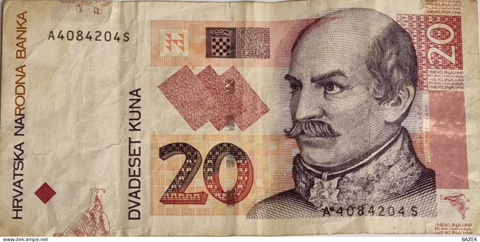 20 KUNA - Croatie