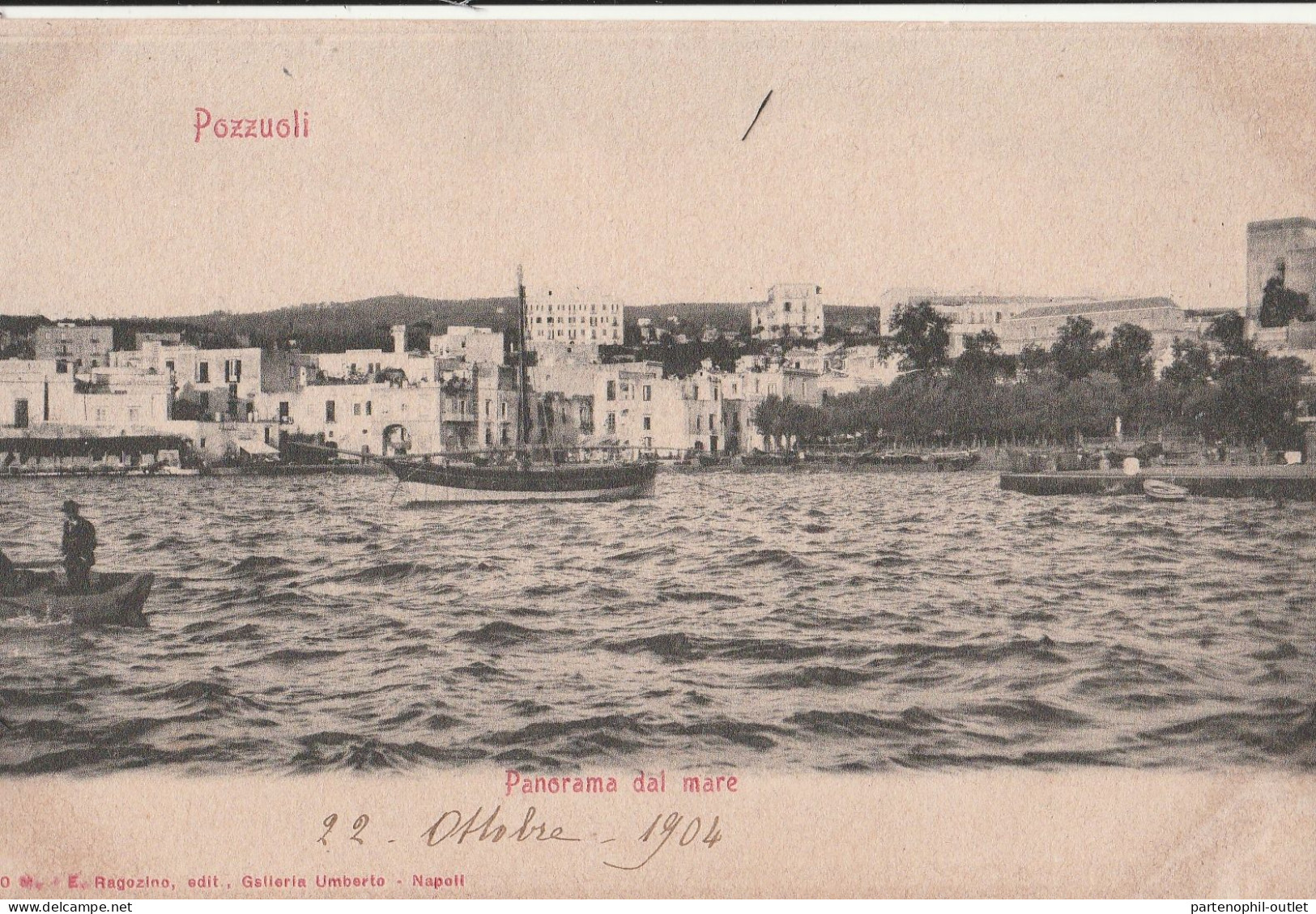 Cartolina - Postcard /  Non Viaggiata  /  Pozzuoli - Veduta Dal Mare - Pozzuoli