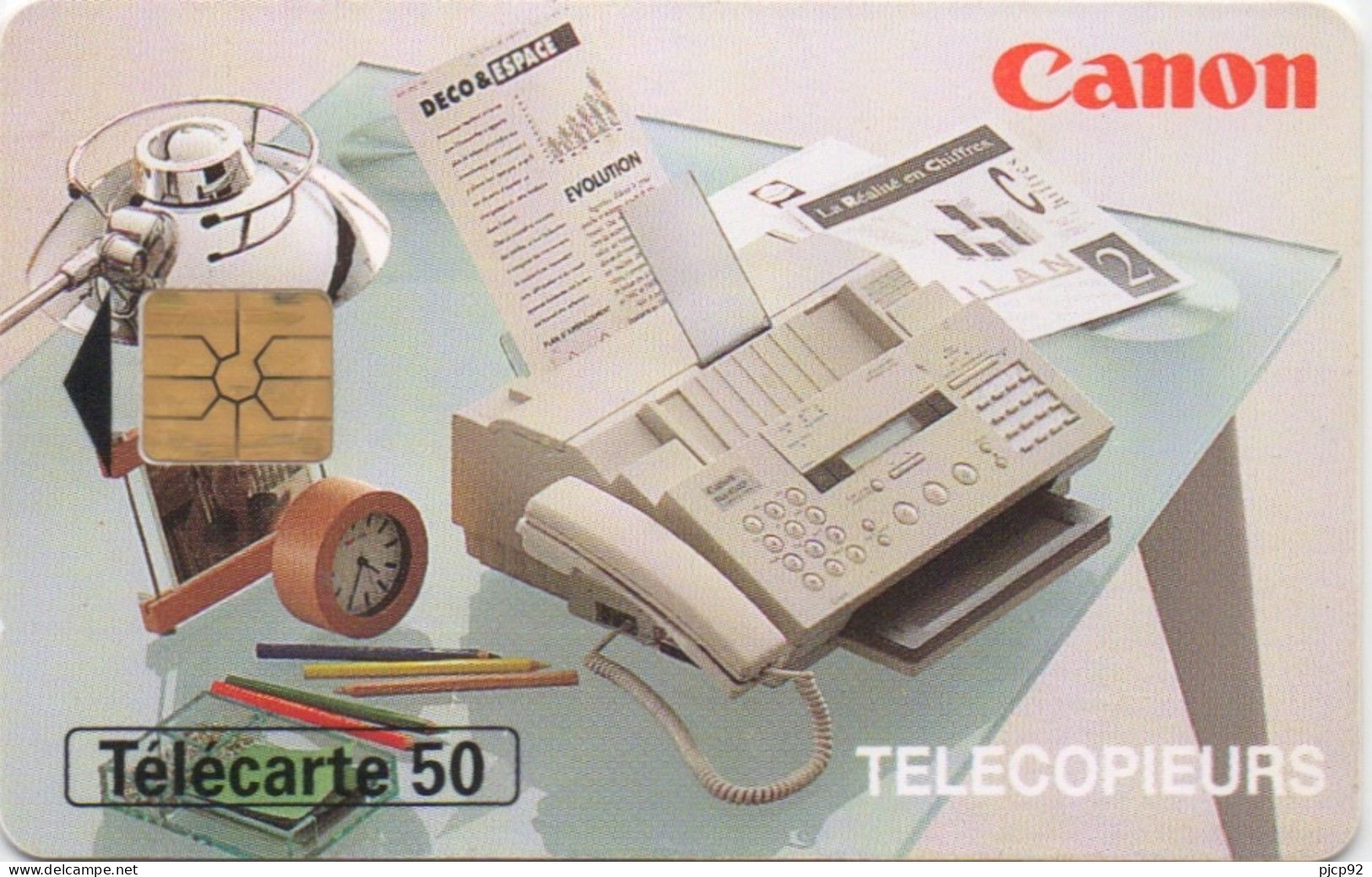 France - 1995  - Télécarte 50 Unités - Canon Télécopieurs - 1995
