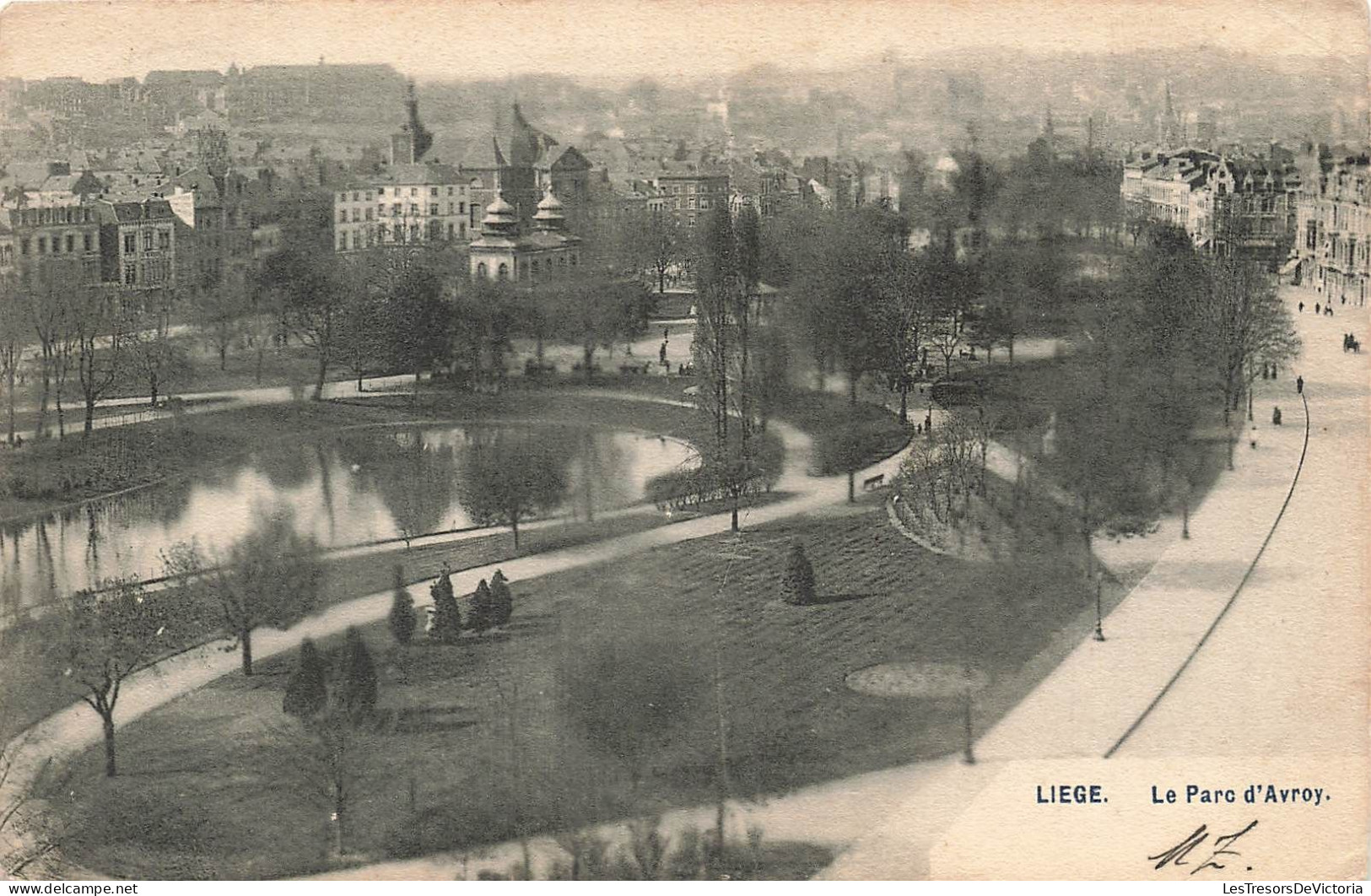 BELGIQUE - Liège - Le Parc D'Avroy - Carte Postale Ancienne - Liege