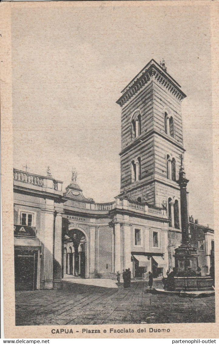 Cartolina - Postcard /  Viaggiata  /  Capua - Facciata Del Duomo - Pozzuoli