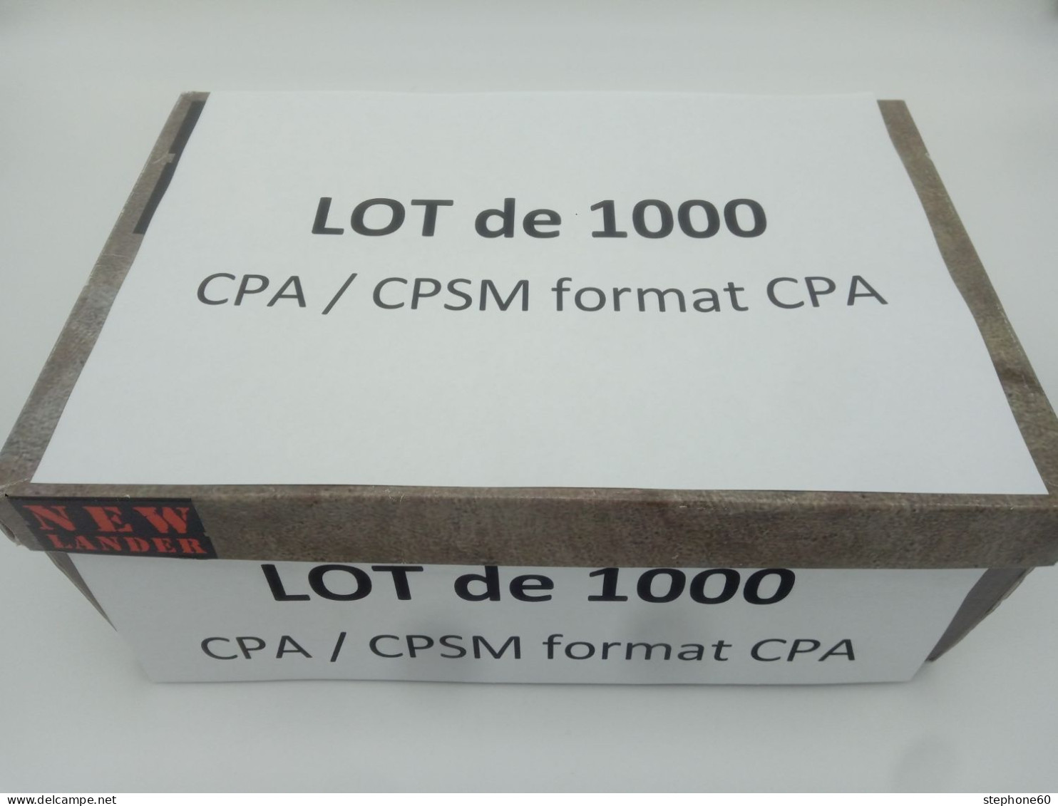 1lo - A562 ALPES MARITIMES LOT 1000 CPA / CPSM Format CPA ALPES MARITIMES Dep 06 - 500 Postcards Min.