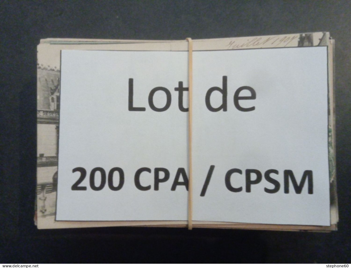 1lo - A263   Lot De 200 CPA / CPSM Format CPA YVELINES Dep 78 ( Pas De VERSAILLES ) - 100 - 499 Cartes