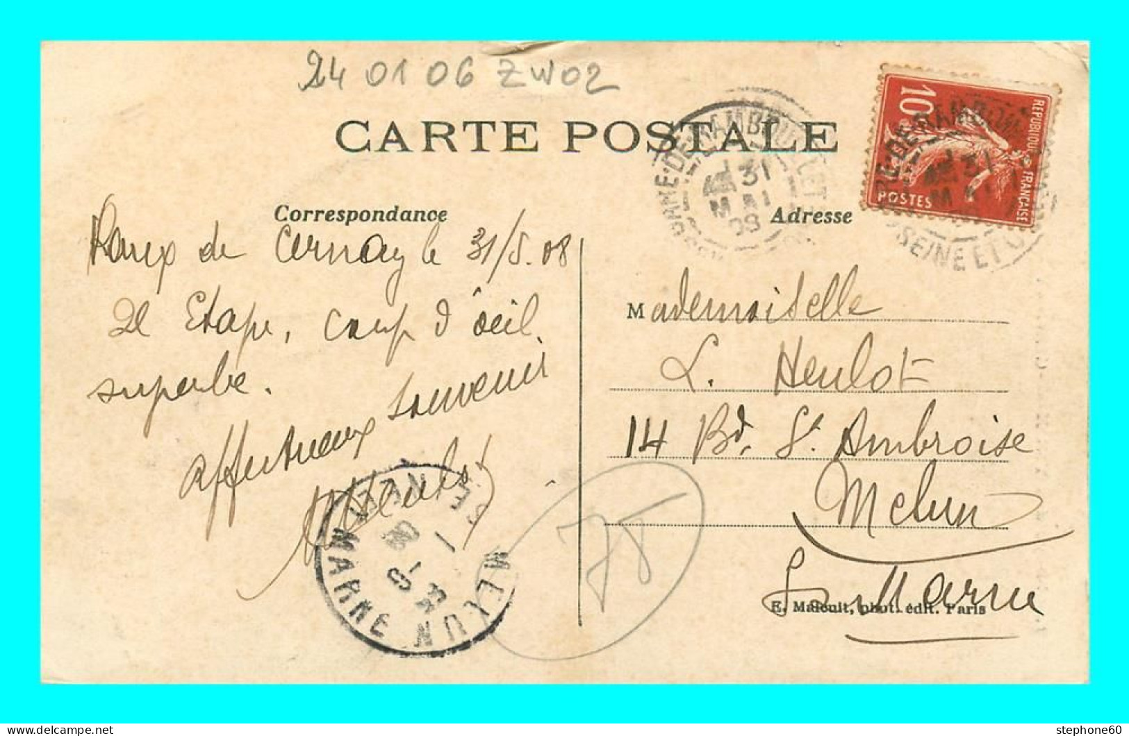 1lo - A263   Lot De 200 CPA / CPSM Format CPA YVELINES Dep 78 ( Pas De VERSAILLES ) - 100 - 499 Cartes