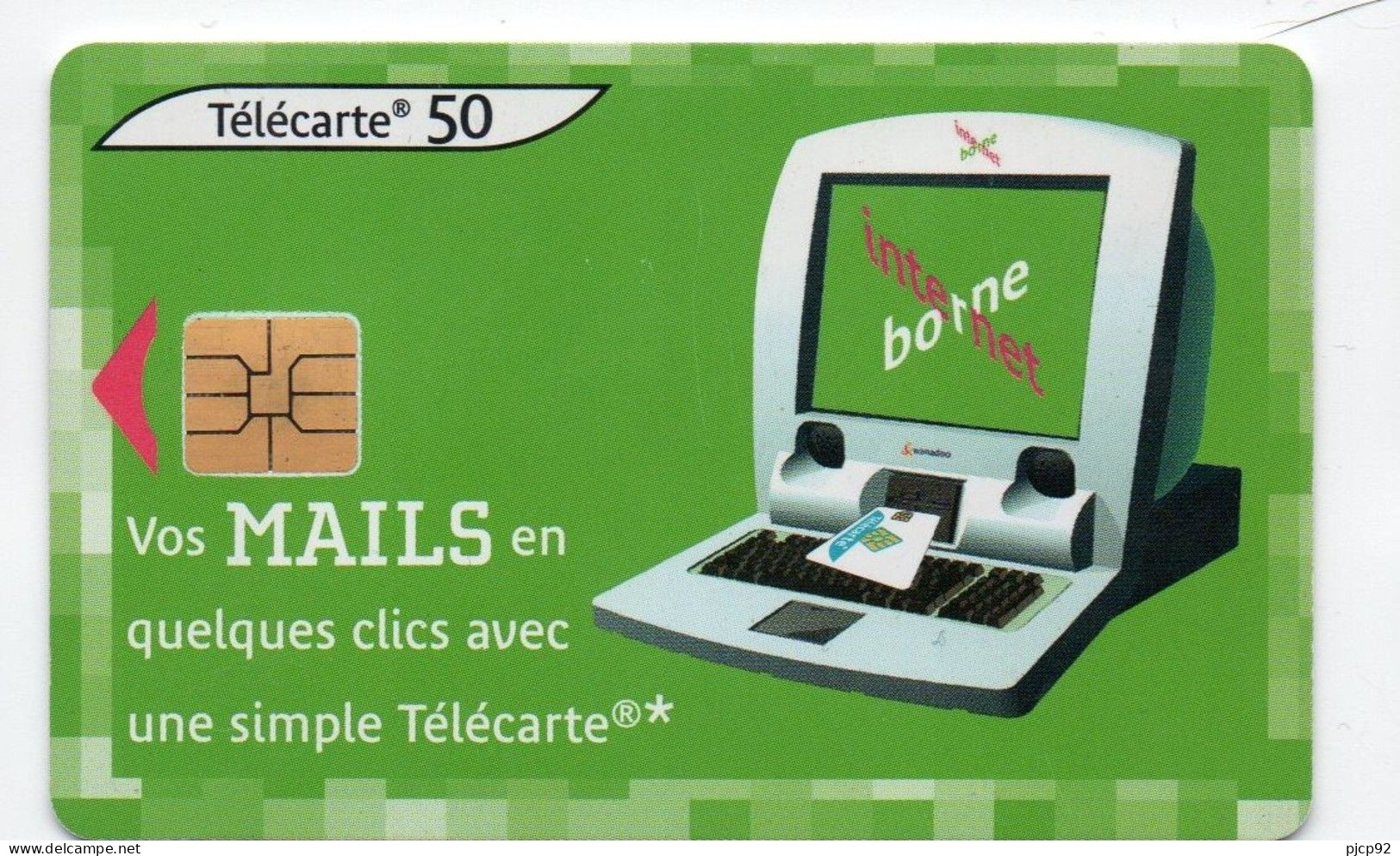 France - 2002 - Télécarte 50 Unités - Mes Mails Avec Une Télécarte - 2002