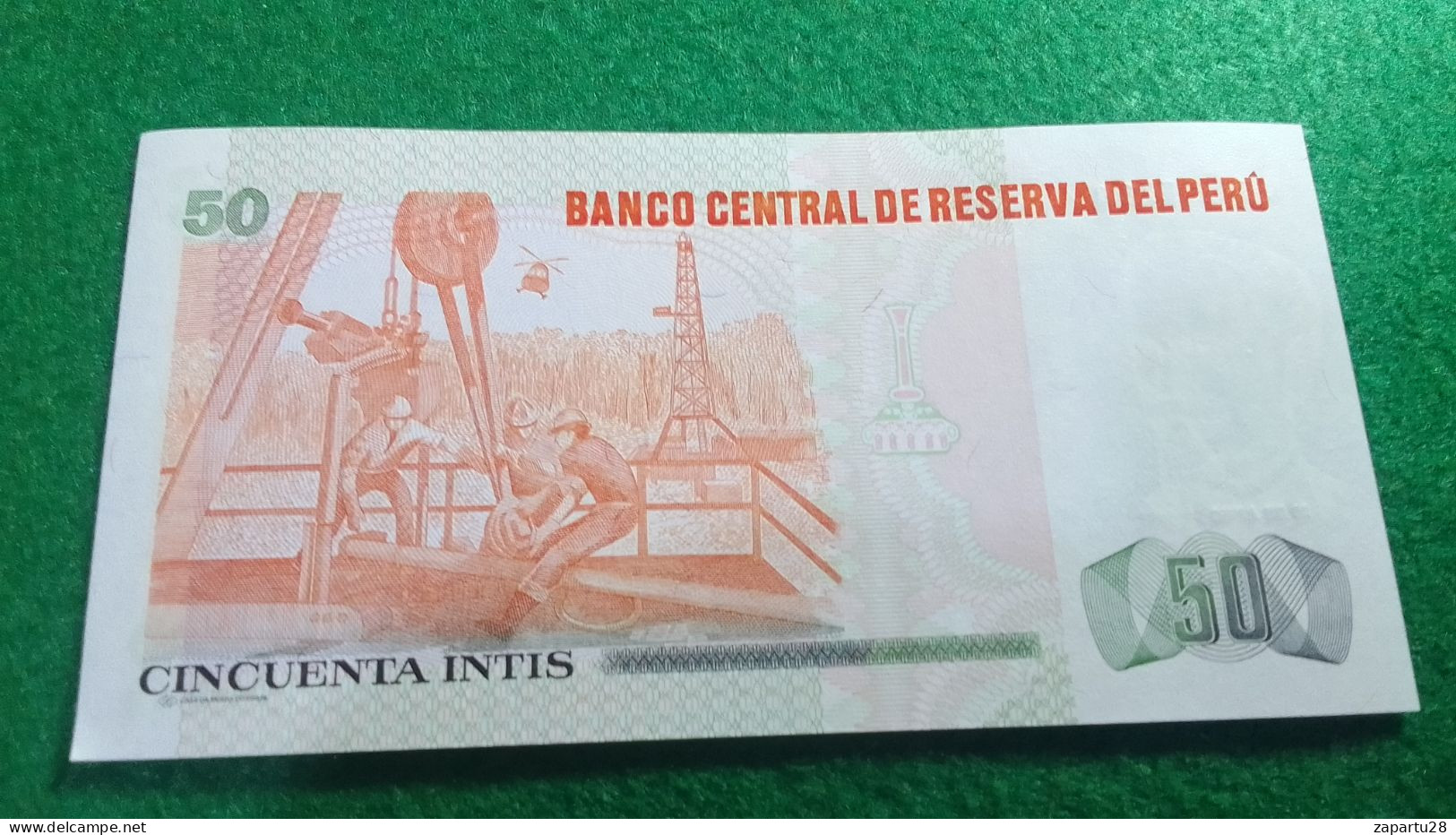 PERU-  50  İNİTİS      UNC - Pérou