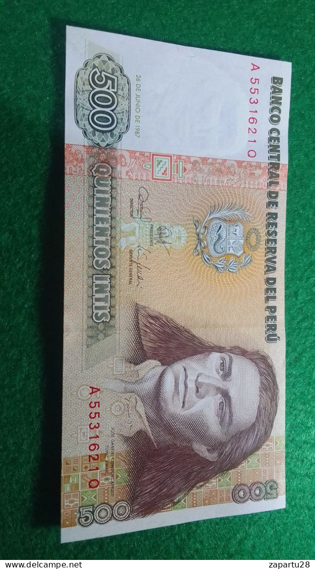 PERU-  500  İNİTİS      UNC - Pérou