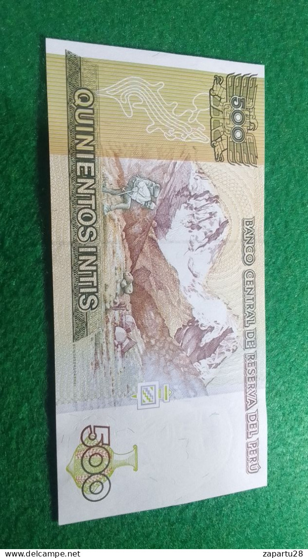 PERU-  500  İNİTİS      UNC - Pérou