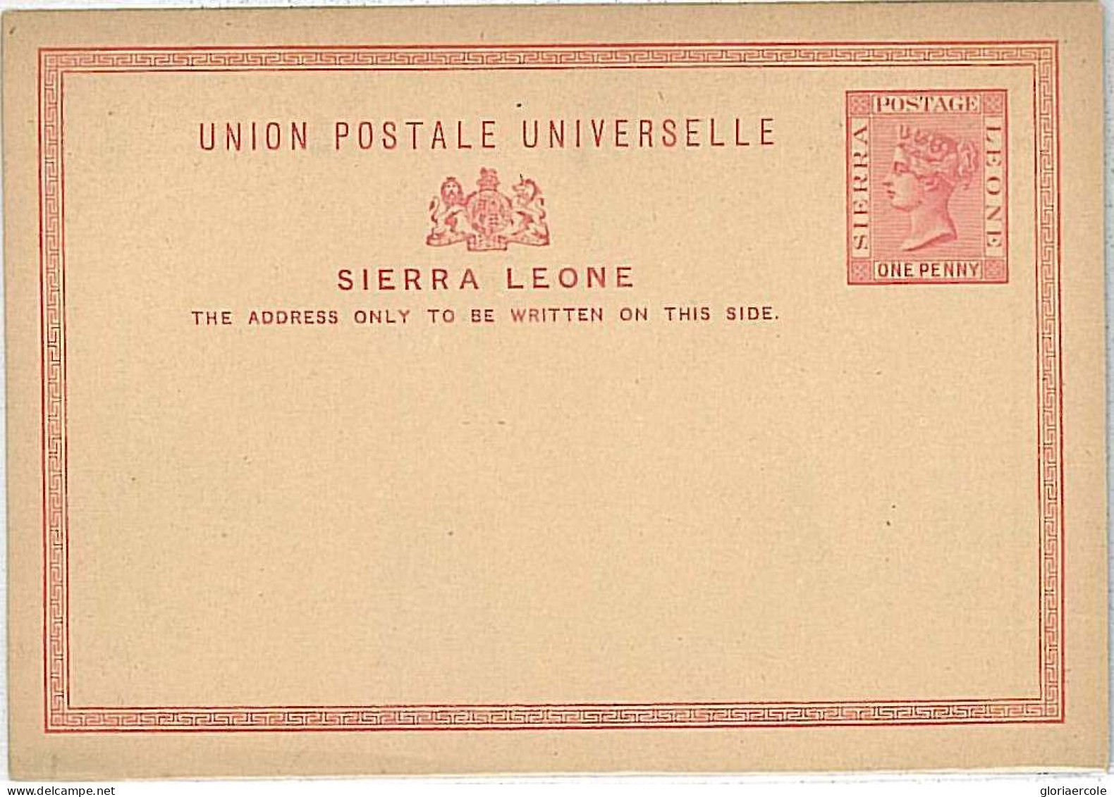 15511 - SIERRA LEONE - Postal History - POSTAL STATIONERY: - Sierra Leone (...-1960)