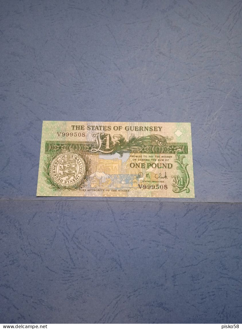 GUERNSEY-P52c 1P 1991 UNC - Guernesey