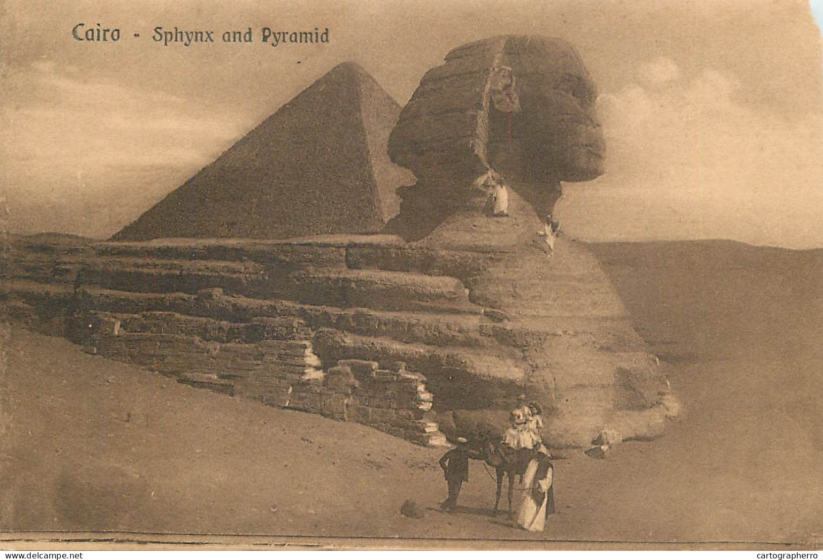 Egypt Cairo The Sphinx & Pyramids - Sphynx