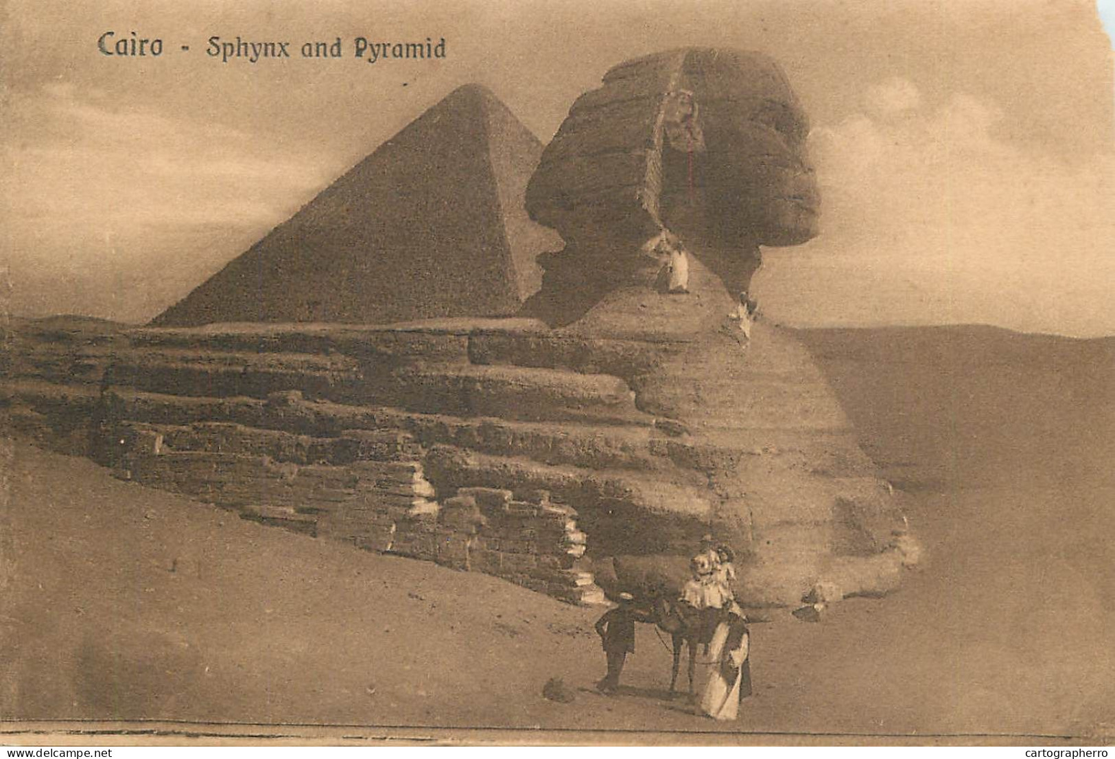 Egypt Cairo The Sphinx & Pyramids - Sphinx