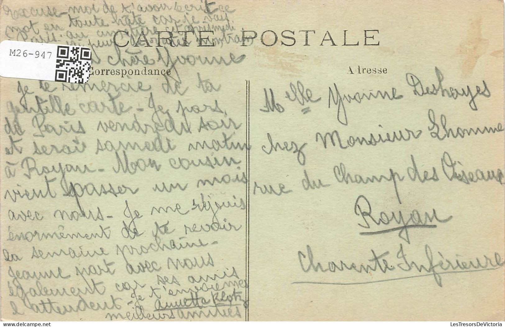 FRANCE - Eaubonne - Le Lavoir, Avenue Albert 1er - Carte Postale Ancienne - Other & Unclassified
