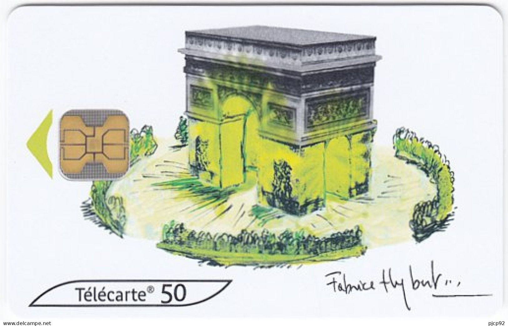 France - 2000 - Télécarte 50 Unités - Arc De Triomphe - 2000