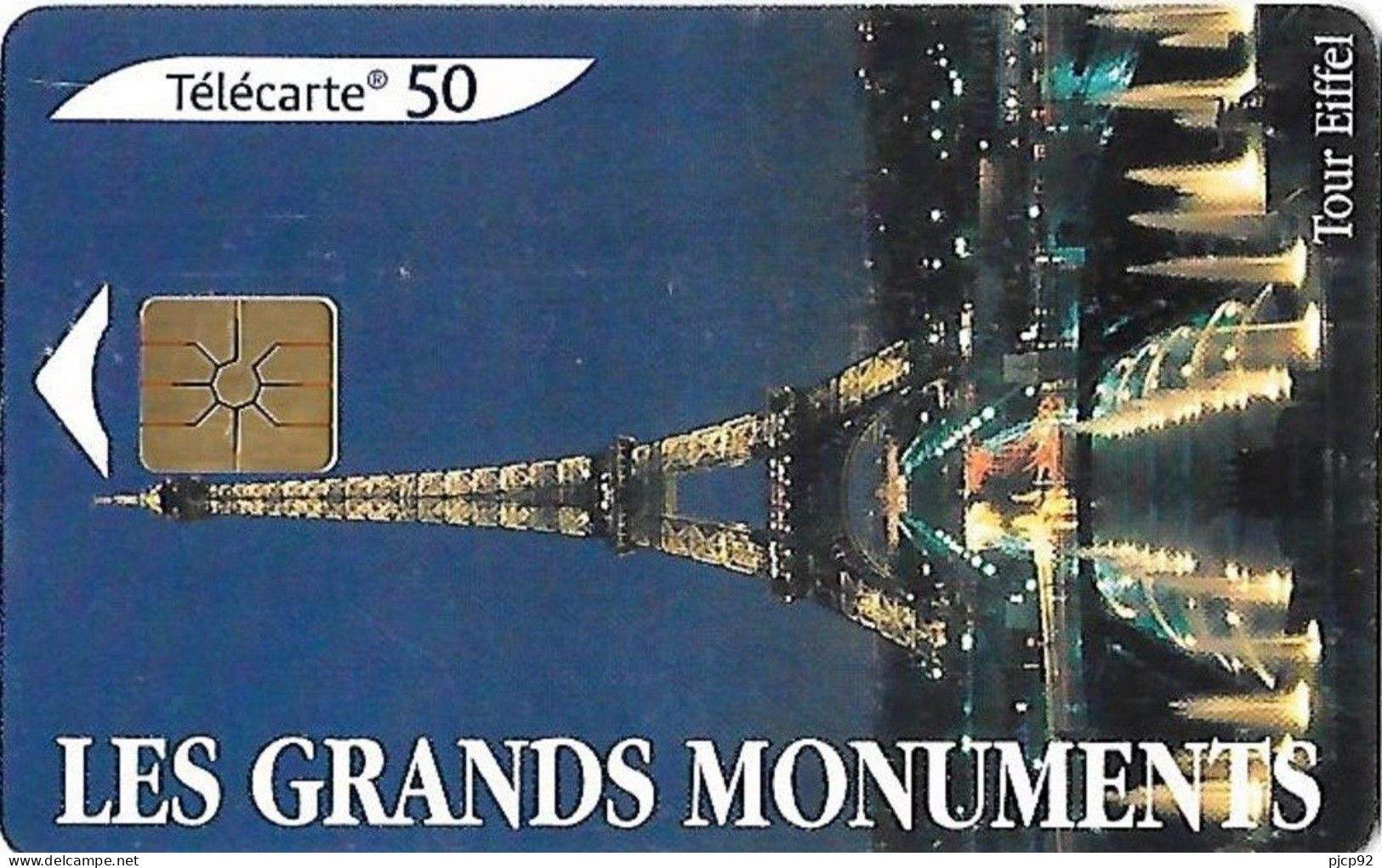 France - 2005 - Télécarte 50 Unités - Les Grands Monuments - La Tour Eiffel - 2005