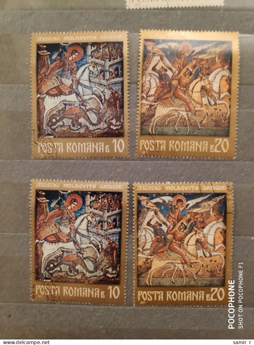 1971	Romania	Paintings (F73) - Gebruikt