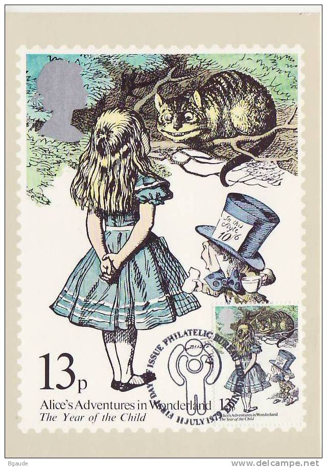 GRANDE BRETAGNE  CARTE MAXIMUM NUM.YVERT 899  Illustration De Contes Pour Les Enfants - Tarjetas PHQ