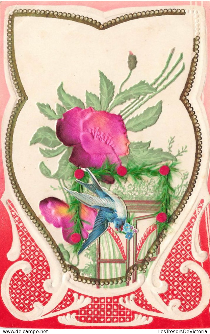 FLEURS PLANTES ARBRES - Une Fleur Dans Un Vase - Colorisé - Carte Postale Ancienne - Blumen