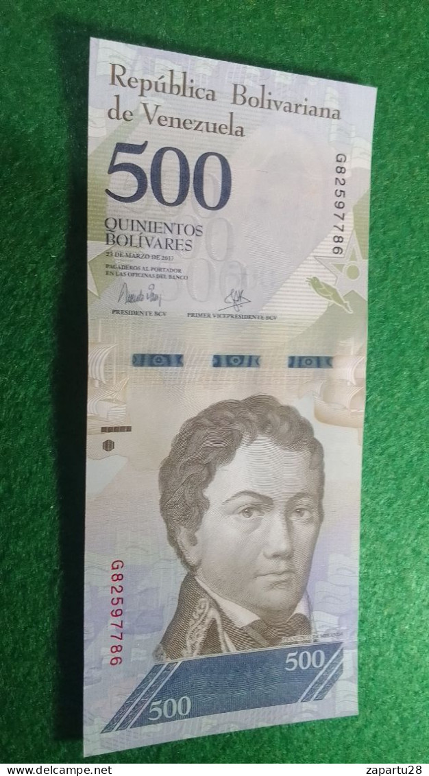 VENEZUELA-      500      BOLİVARES    UNC - Venezuela