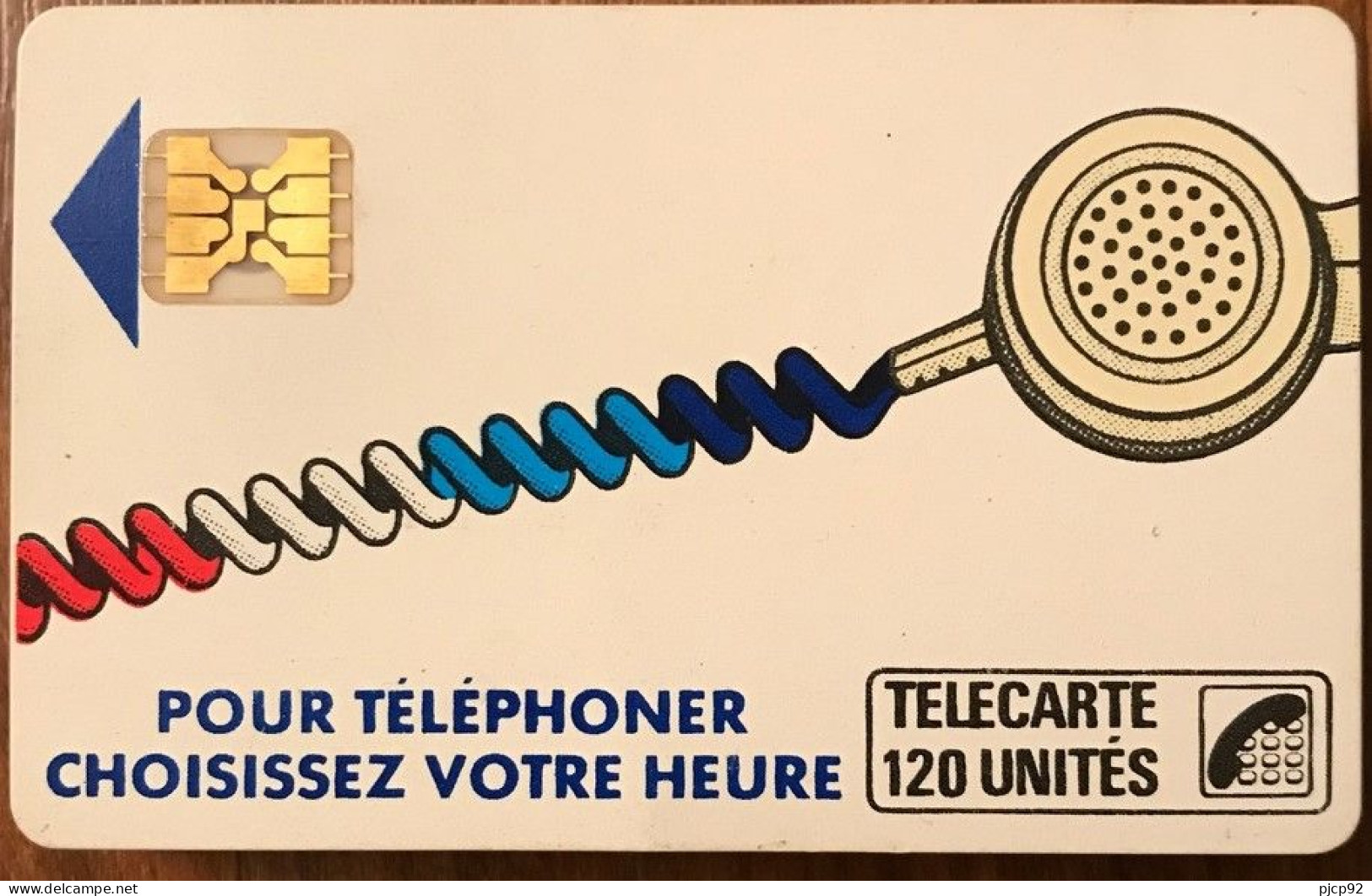 France - 1988  - Télécarte 120 Unités - Pour Téléphoner Choisissez Votre Heure - 1988