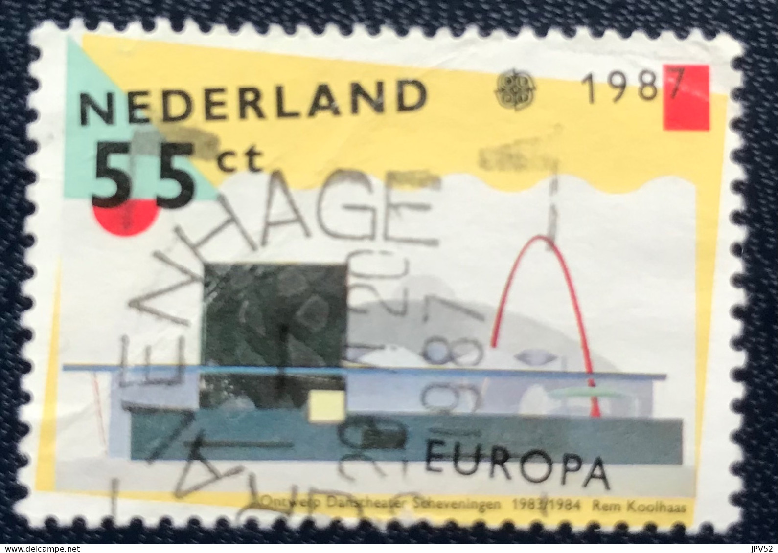 Nederland - C14/61 - 1987 - (°)used - Michel 1318 - Europa - Moderne Architectuur - Gebruikt