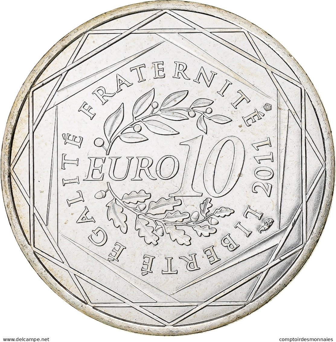 France, 10 Euro, Monnaie De Paris, Ile De France, 2011, Paris, Argent, SPL - France