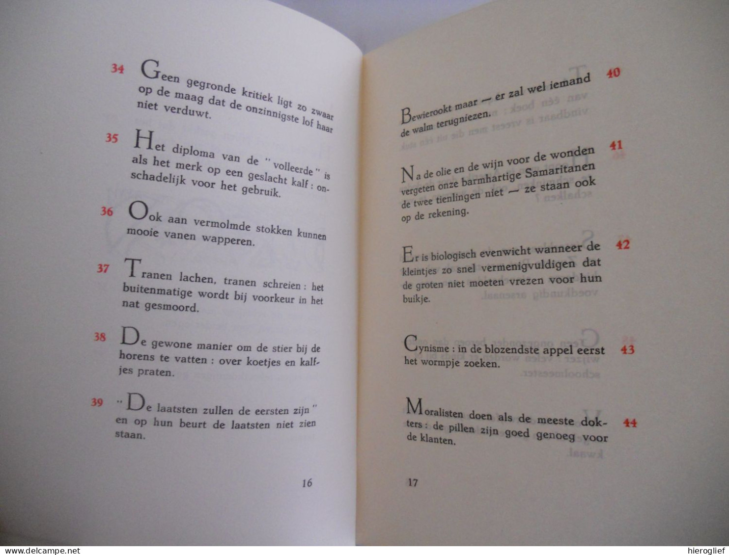 ZONNEBURG Door Julien De Valckenaere 1954 Tekeningen Jozef Cantré - Aforismen / Julien ° & + Gent  / Cantré ° & + Gent - Otros & Sin Clasificación