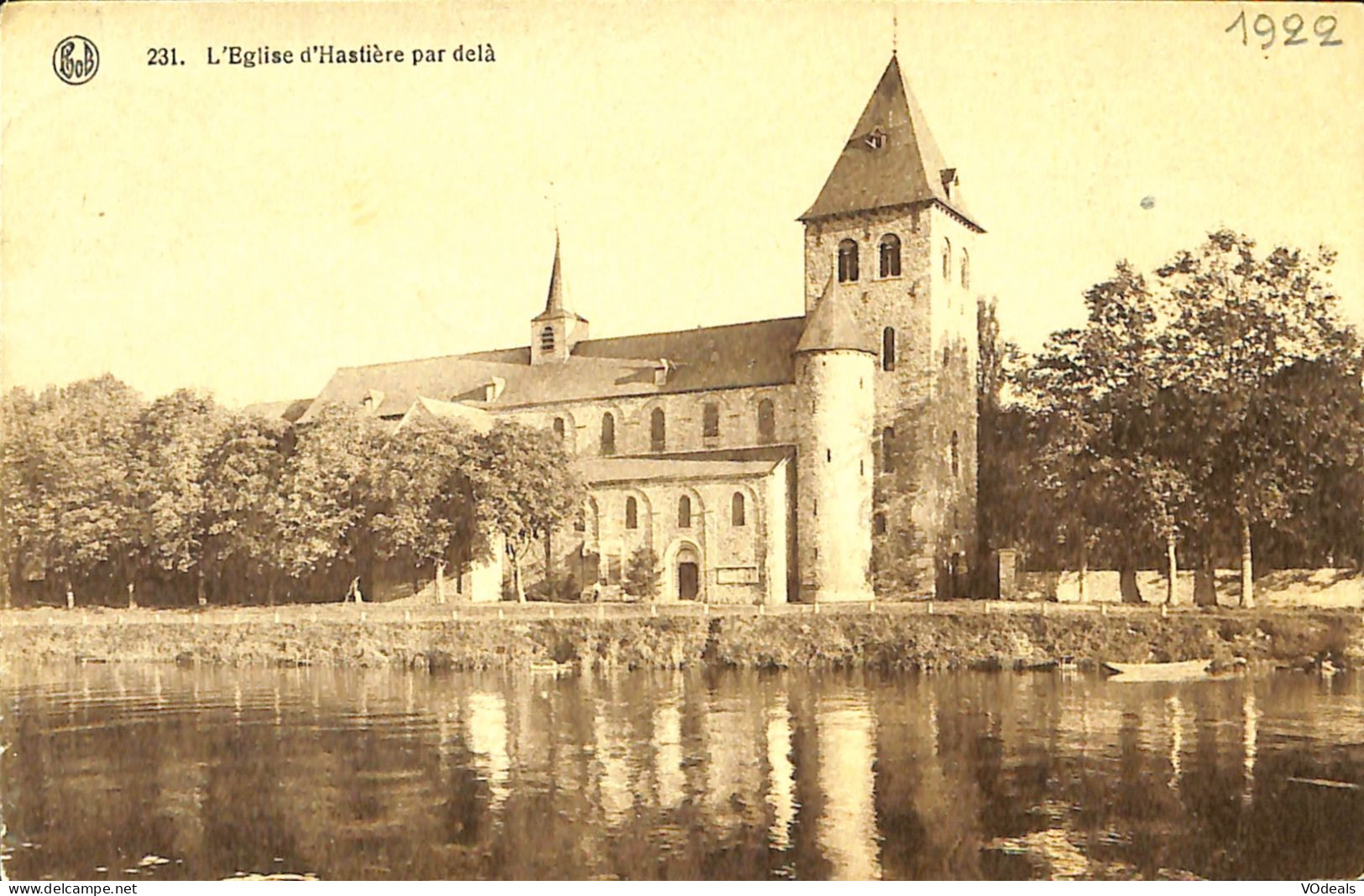 Belgique -  Namur - Hastière - L'Eglise D'Hastière Par Delà - Hastière