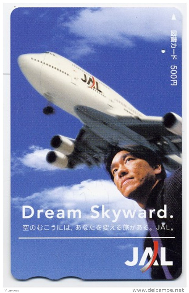 Avion Jet Jal Dream Skyward Carte Card  Karte R341 - Avions