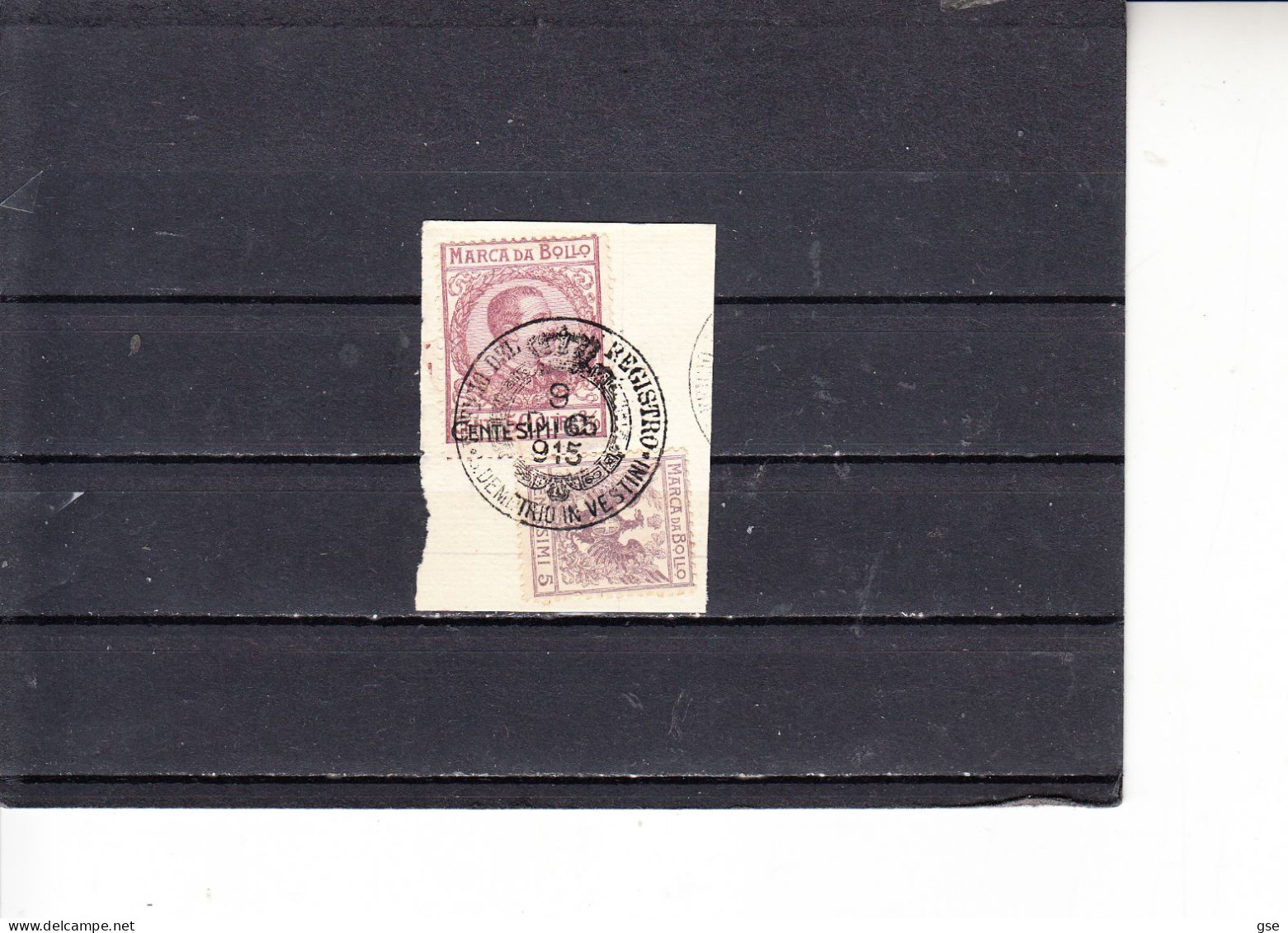 FiISCALE  1915 .- "Marca Da Bollo" - Revenue Stamps