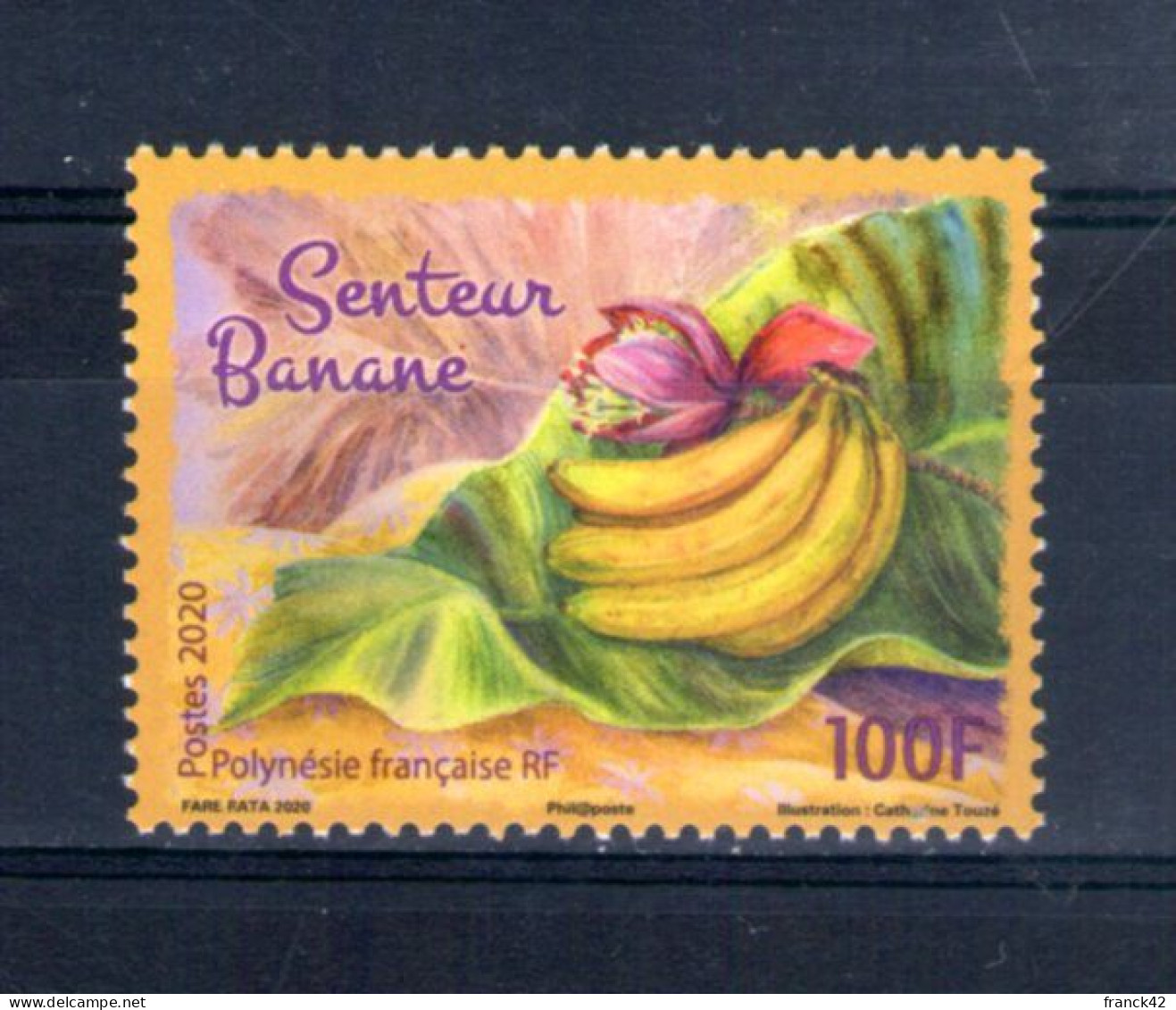 Polynésie Française. Senteur : Banane. 2020 - Neufs