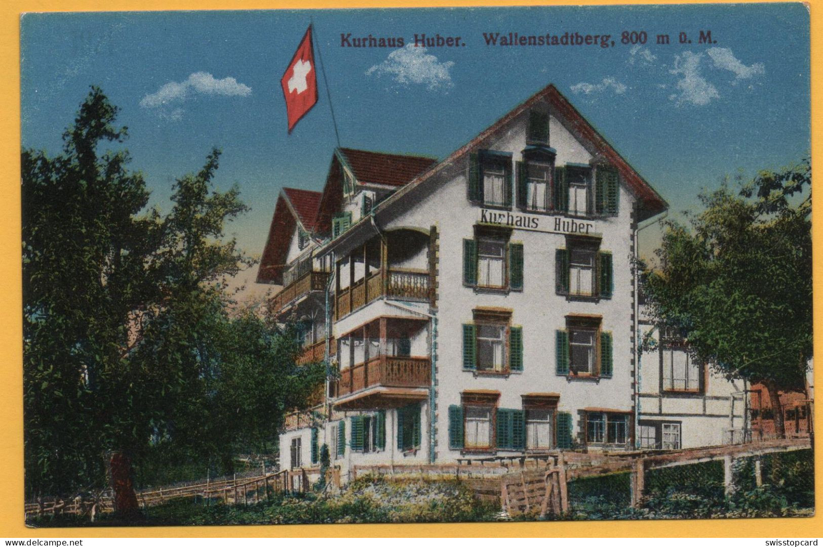 WALENSTADT Kurhaus Huber Wallenstadtberg - Walenstadt