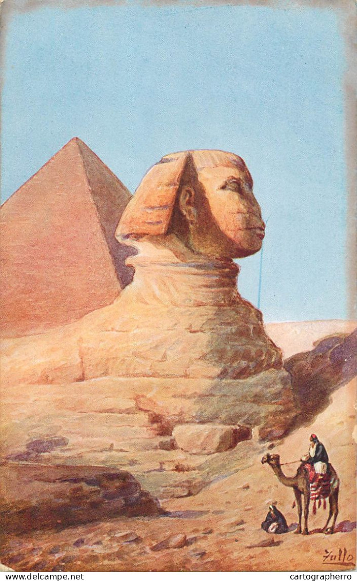 Egypt Cairo Sphinx And Pyramides - Sphinx